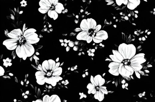 Elegant Floral Phone Wallpapers: Soft Minimalist Beauty