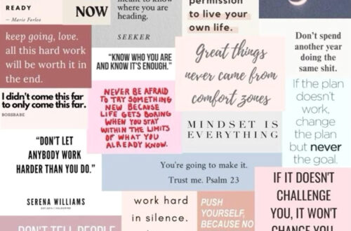 Quote Collage Wallpaper Magic