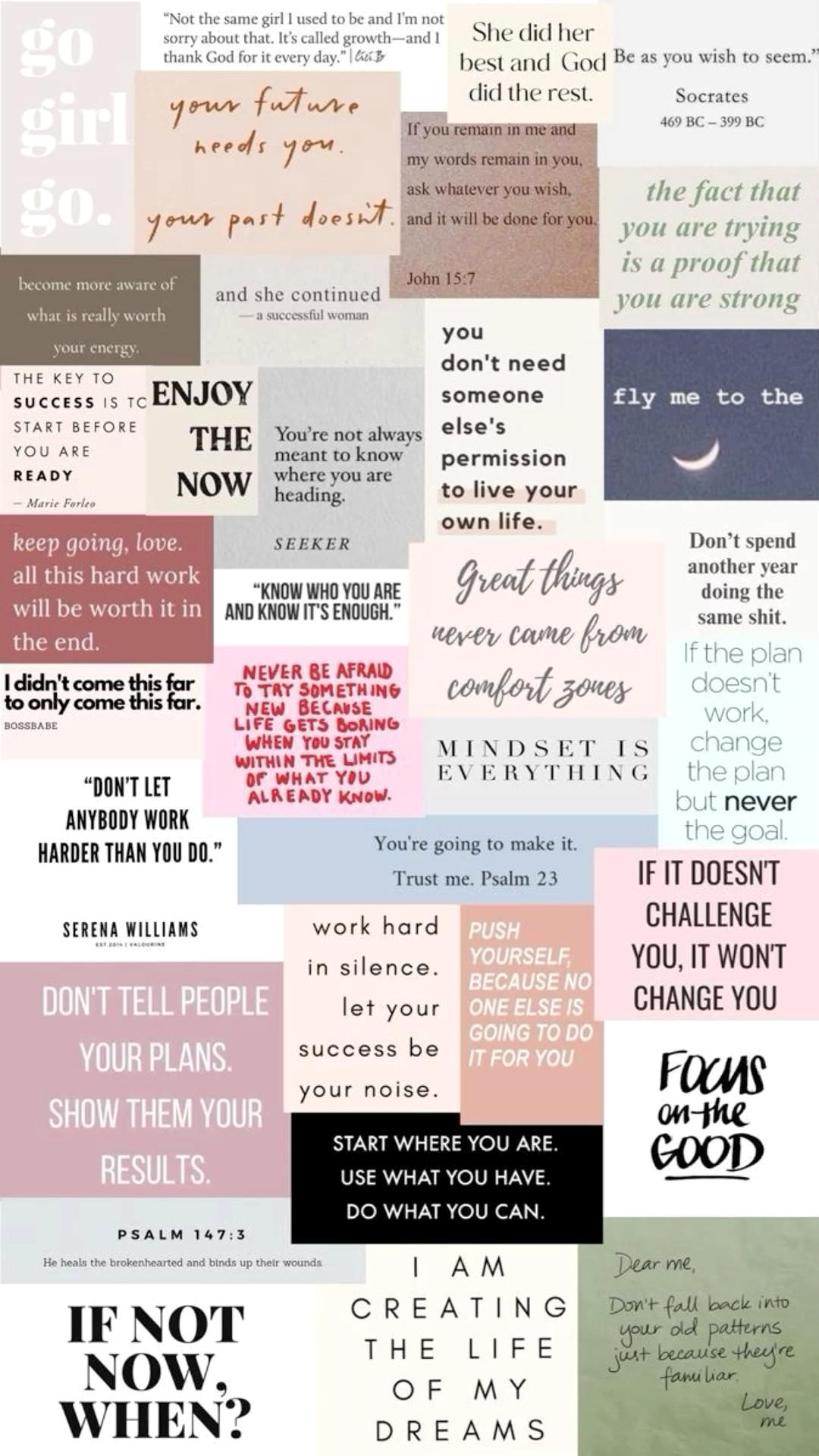 Quote Collage Wallpaper Magic