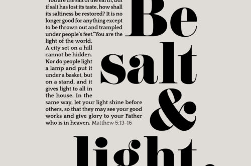 Shine Your Faith: Salt and Light Bible Wallpaper