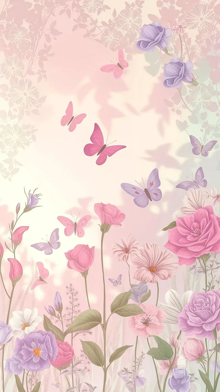 Brighten Up Your Space: 50+ Fresh Floral Spring Wallpapers