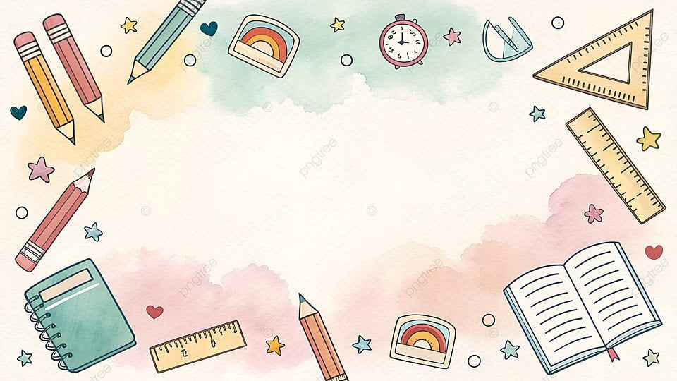 Dreamy Watercolor School Backgrounds for Free