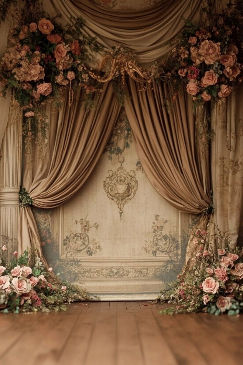 Elegant Vintage Backdrop Inspiration