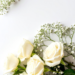Dreamy White Rose Arrangements