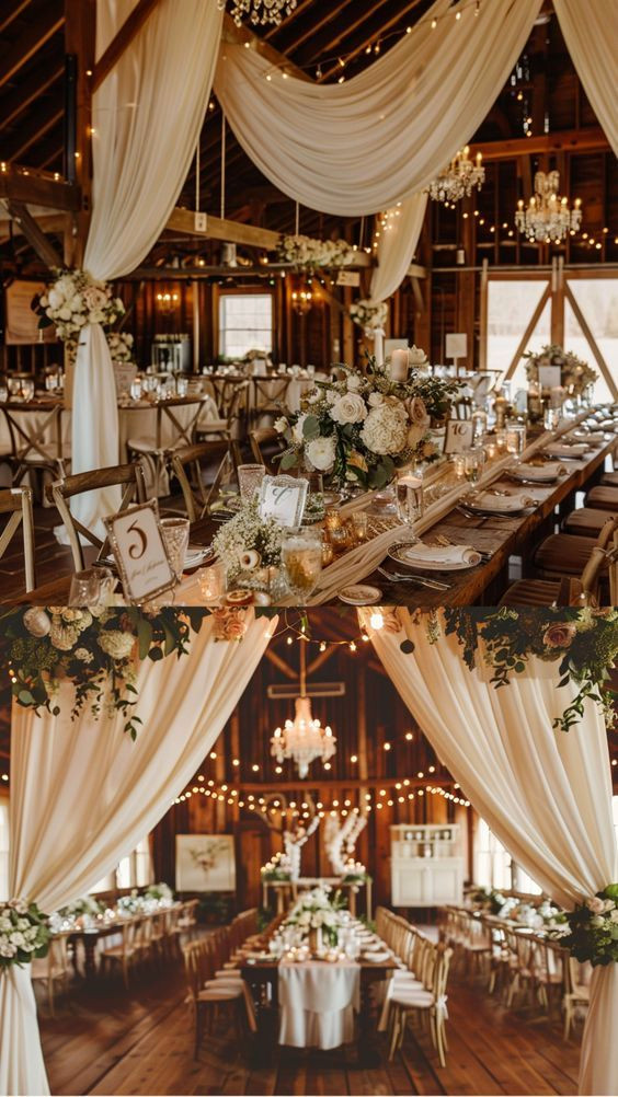 Rustic Elegance: 20 Beautiful Barn Wedding Designs