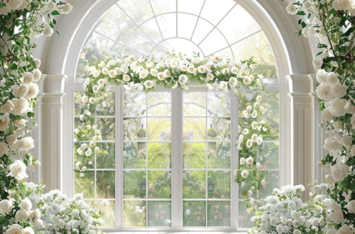 30 Breathtaking White Wedding Backdrop Ideas