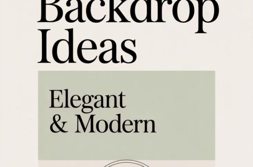 20+ Stunning Wedding Backdrops to Wow Your Guests