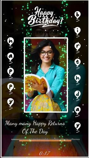 Birthday Moment in a Blink