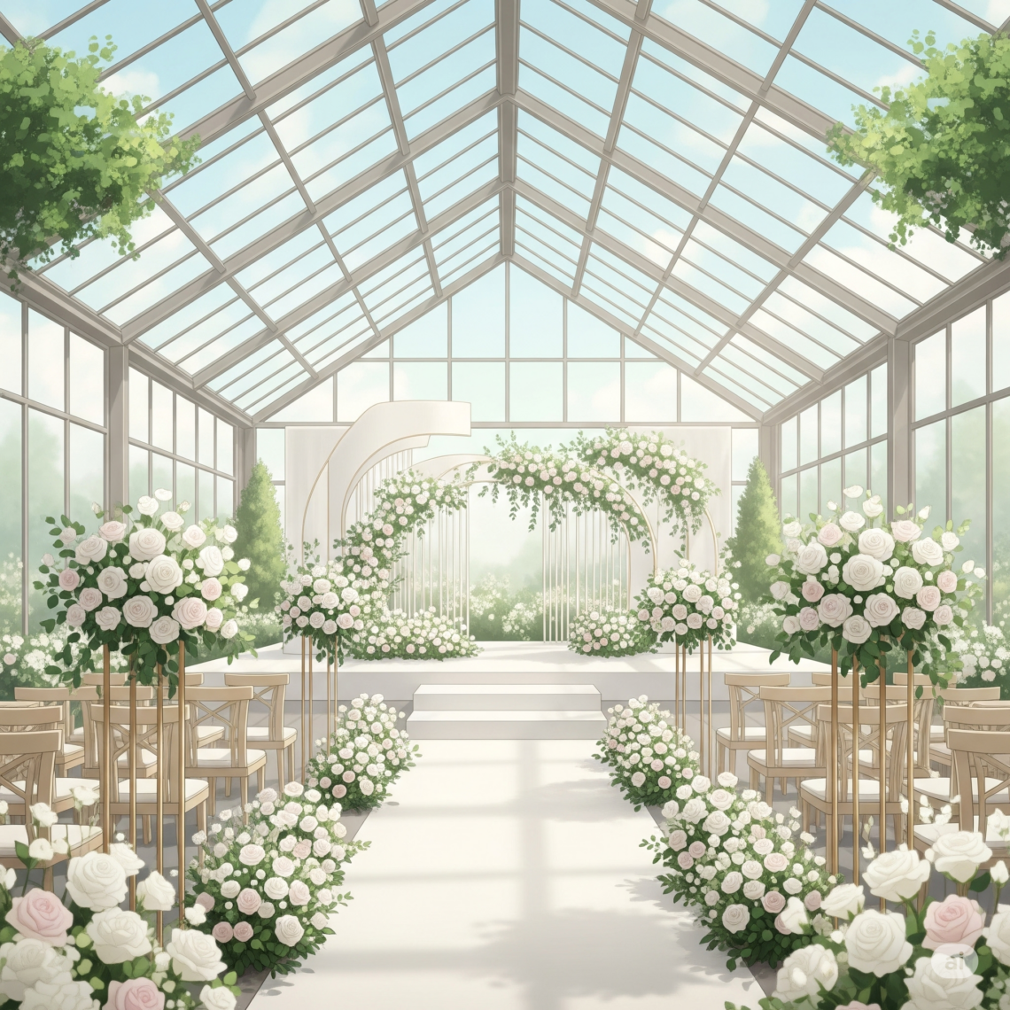 Elegant White Wedding Inspiration