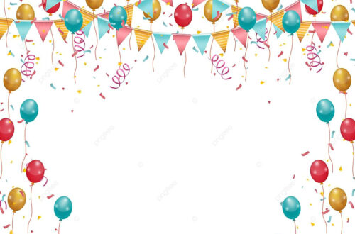 Rainbow Birthday Balloon Backgrounds: Free Download Rainbow Birthday Balloon Backgrounds: Free Download