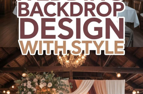 5 Jaw-Dropping Indoor Wedding Backdrops to Elevate Your Reception