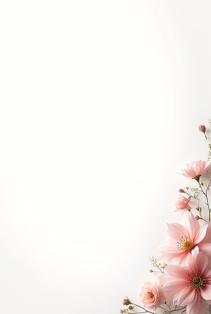 Soft Floral Border for a Clean Start