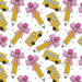Retro School Bus Wallpaper for Kids’ Rooms
