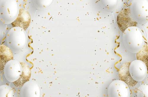 Golden Balloon Explosion