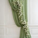 Ethereal Green Wedding Backdrop with Floral Elegance