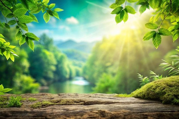 Ethereal Nature Backdrops: AI-Generated Textures for Fresh Designs