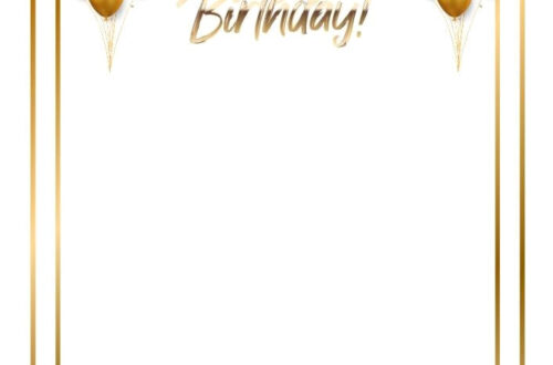 Birthday Bash Printable: Instant Download for Photos, Scrapbooking, and MORE!