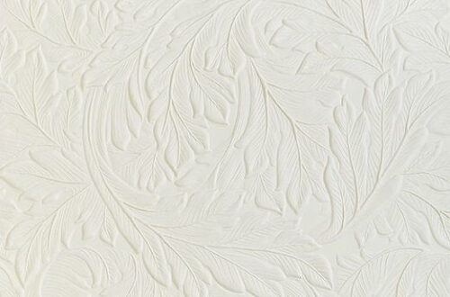 Elegant Acanthus Patterns on Luxe Lincrusta Walls