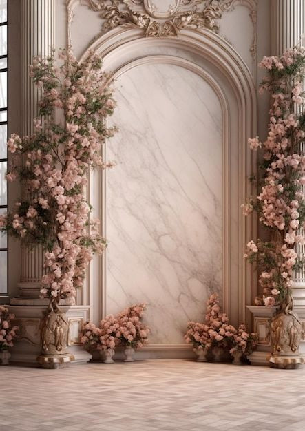 Pink Blooms at Your Command: AI-Generated Floral Beauty