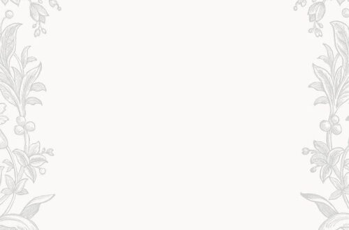 Free Aesthetic Floral Frame PSD Background Free Aesthetic Floral Frame PSD Background