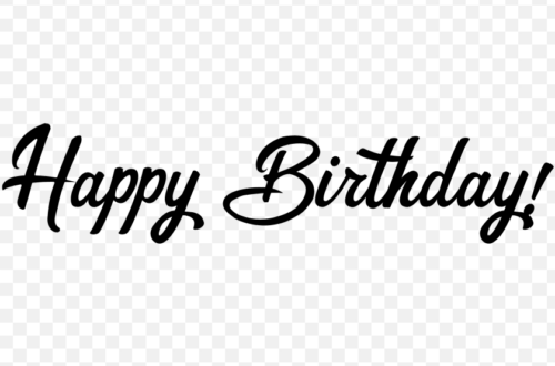 50+ Free Transparent Birthday Font PNGs