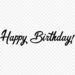 50+ Free Transparent Birthday Font PNGs