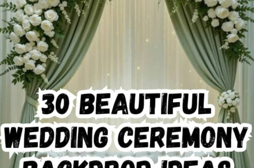 Dazzling Wedding Backdrops to Steal the Show