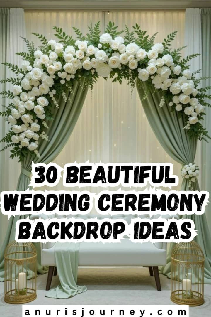 Dazzling Wedding Backdrops to Steal the Show