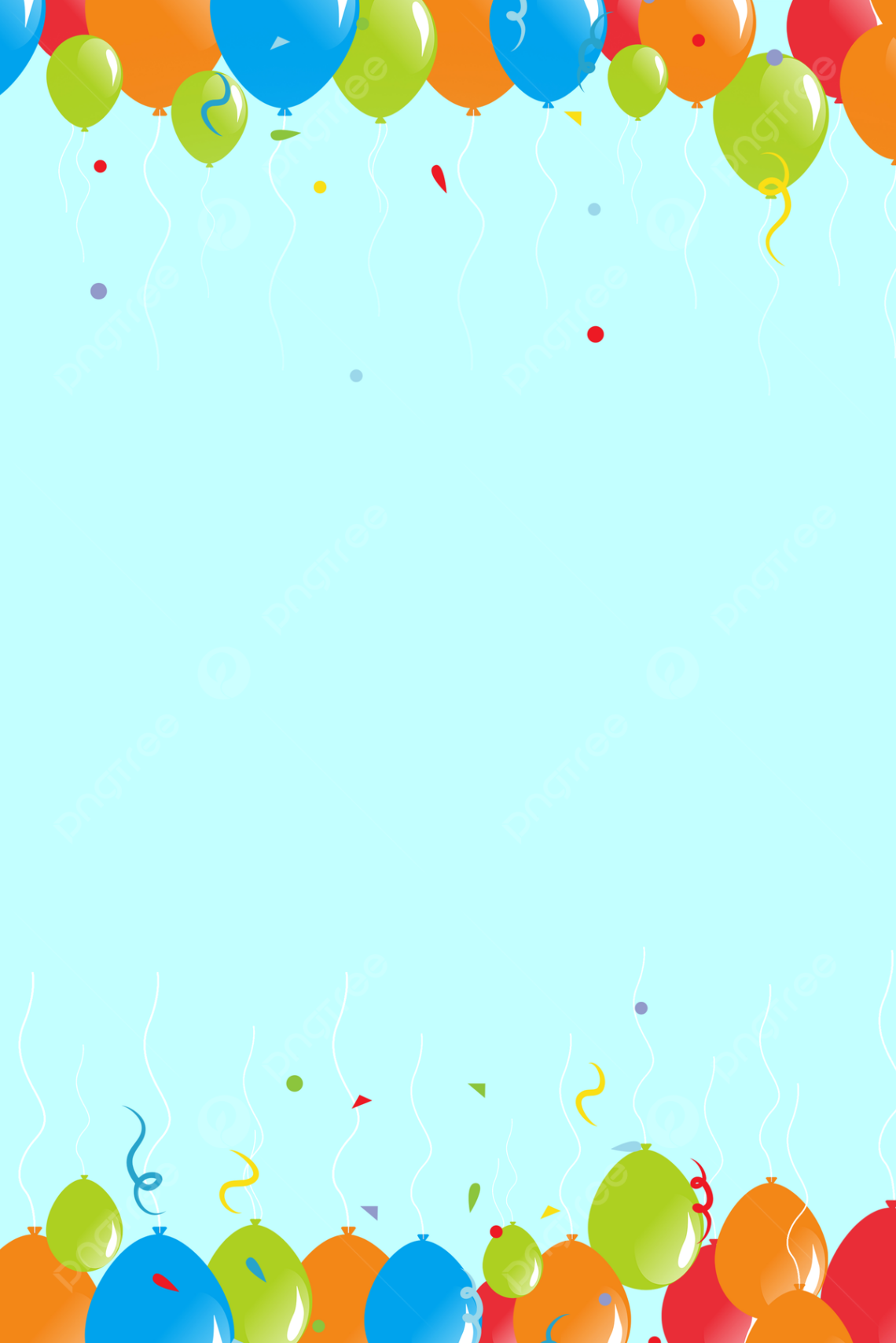 Download Free Bright Birthday Balloons Wallpaper