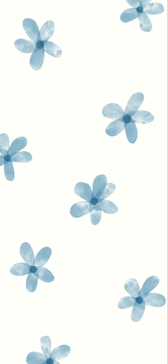 Blue Floral Wallpaper Inspiration