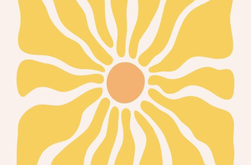 Colorful Flower Wall Art