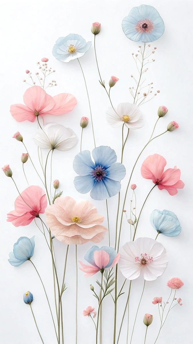 Bloom Your Home with 1-Minute Flower Wallpapers
