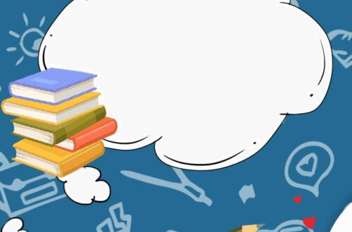 Free Blue Winter Break Wallpaper for Classroom Attendance