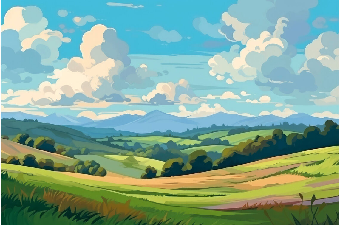 Breathtaking Summer Hills Landscapes