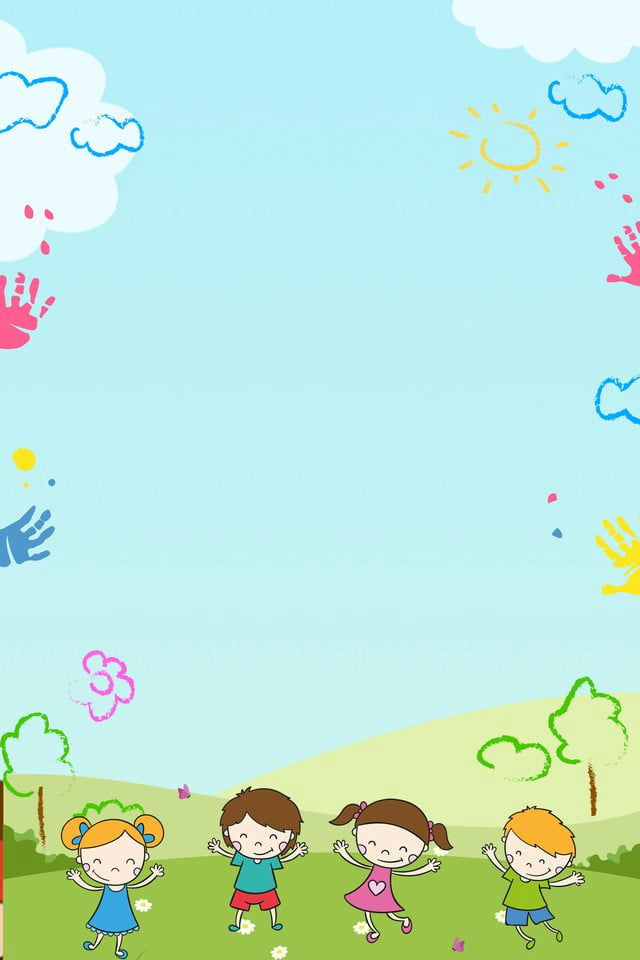 Free Cute Kid Grass Background Wallpapers
