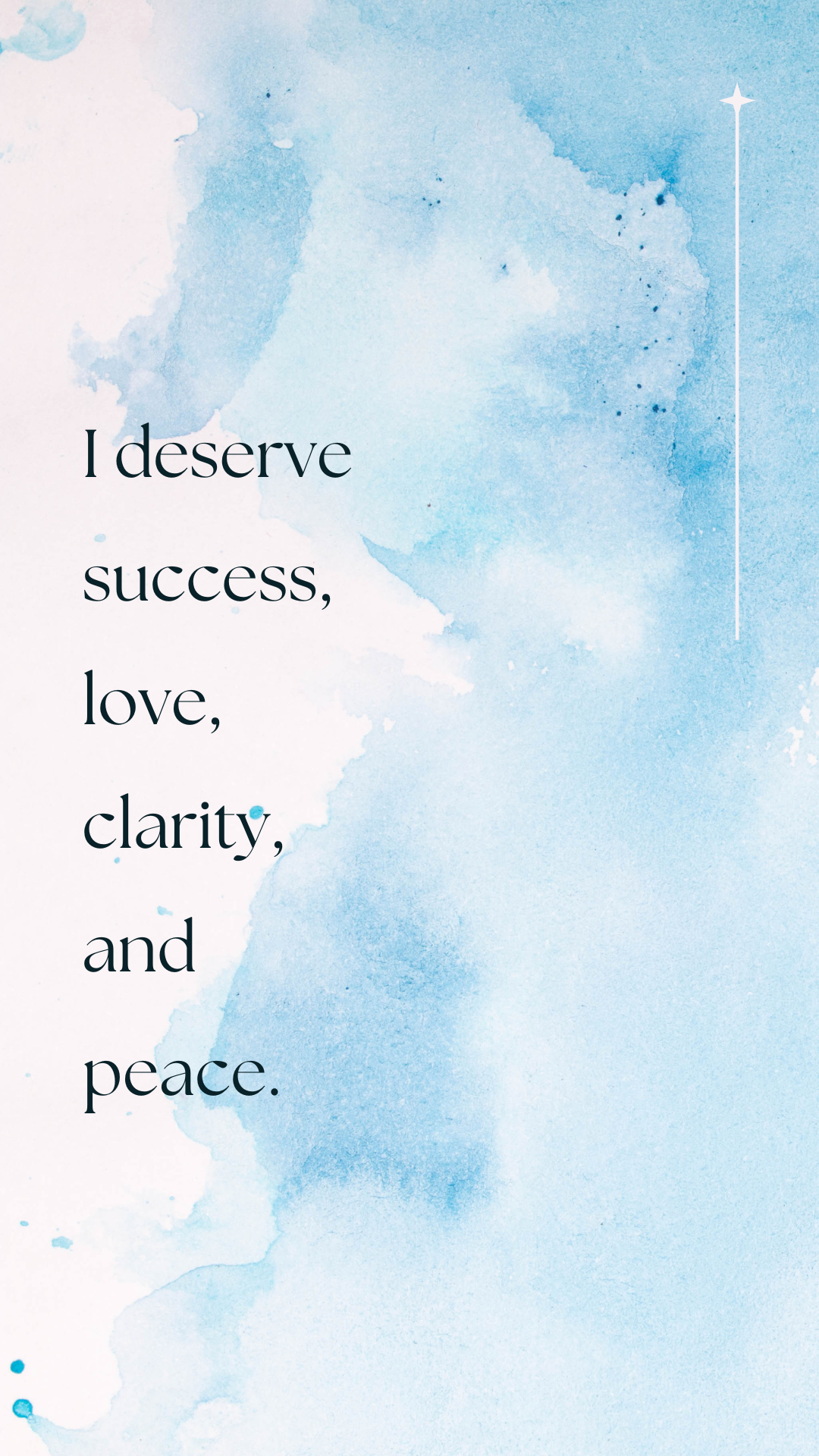 Calming Watercolor Quotes for Phone Wallpaper