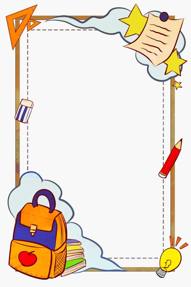 Free Stunning Pencil Borders for Learning Images