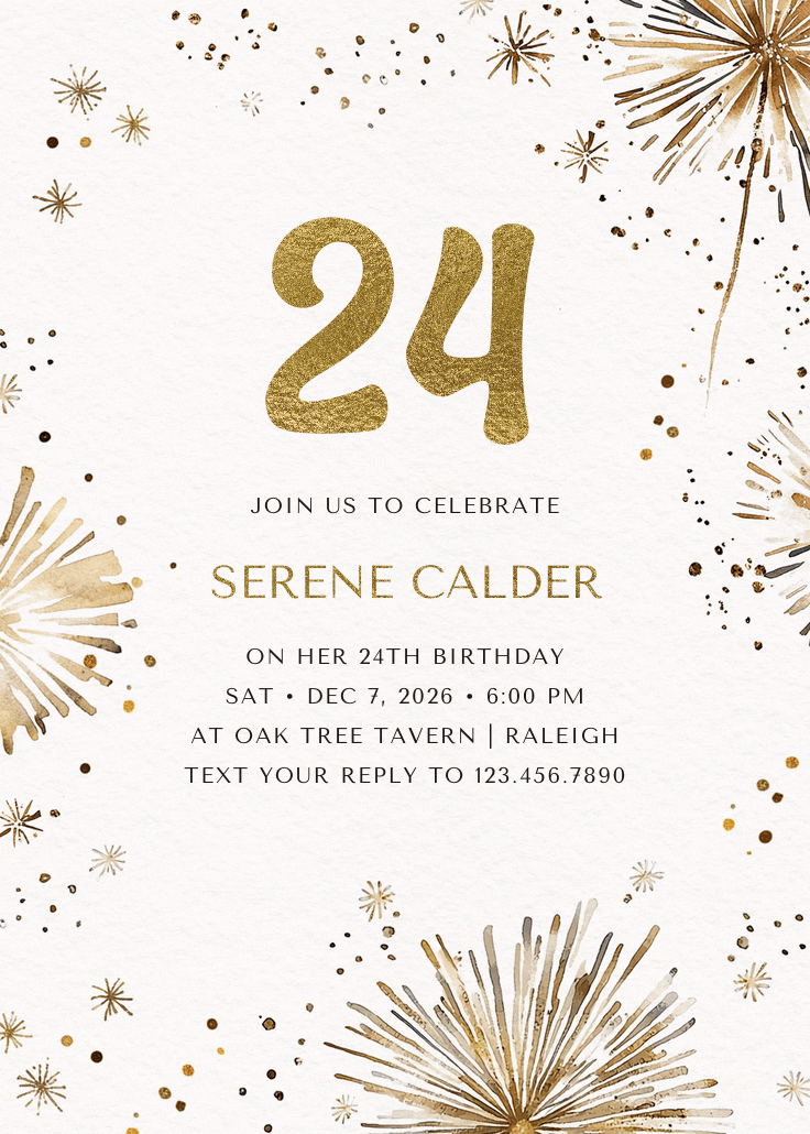 BLAZING Birthday Invitation Ideas