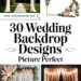 50 Stunning Wedding Backdrop Ideas to Wow Your Guests