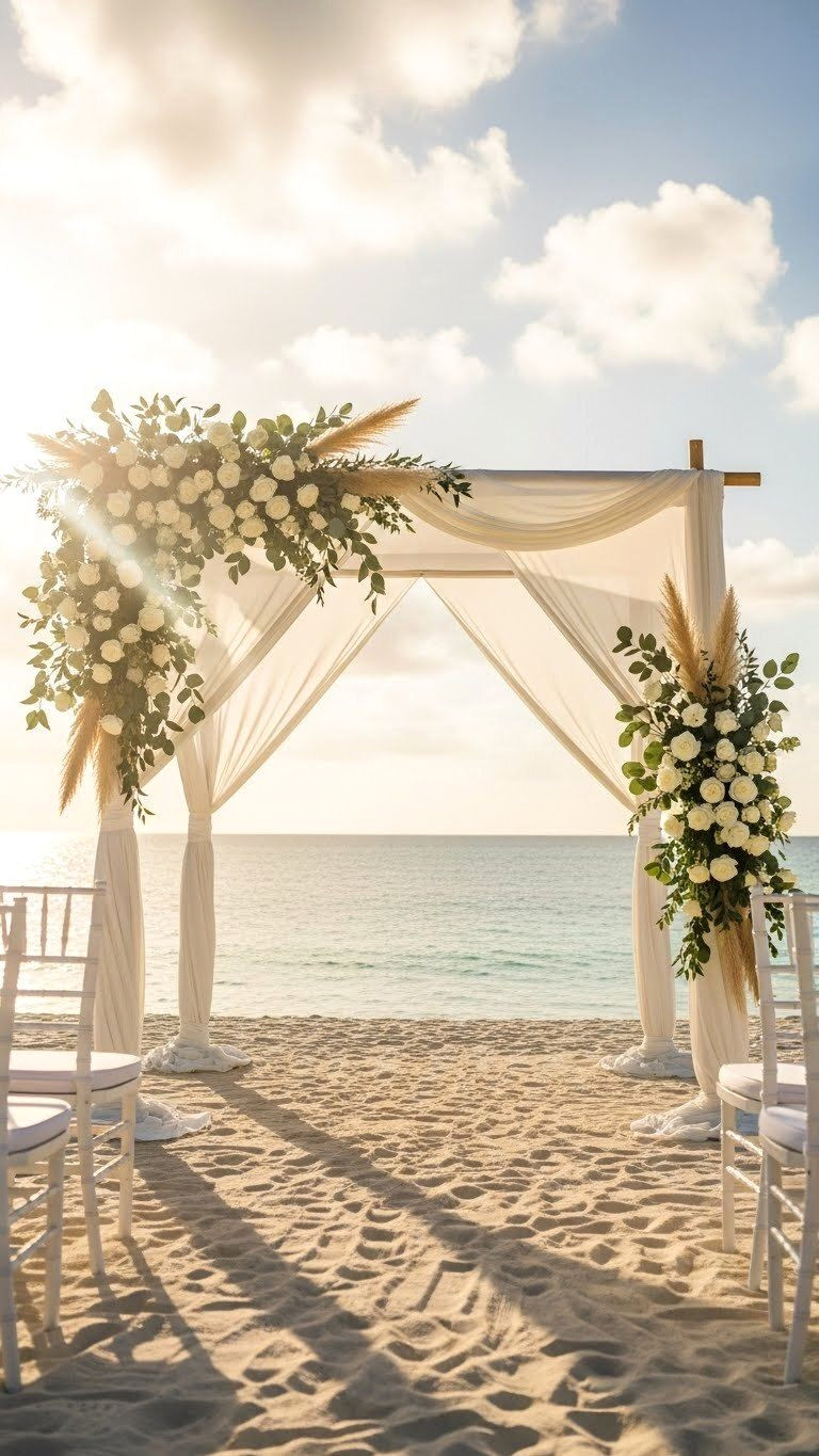 Dreamy Beach Wedding Arches