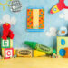 Vibrant Alphabet Backdrop for Epic Photography