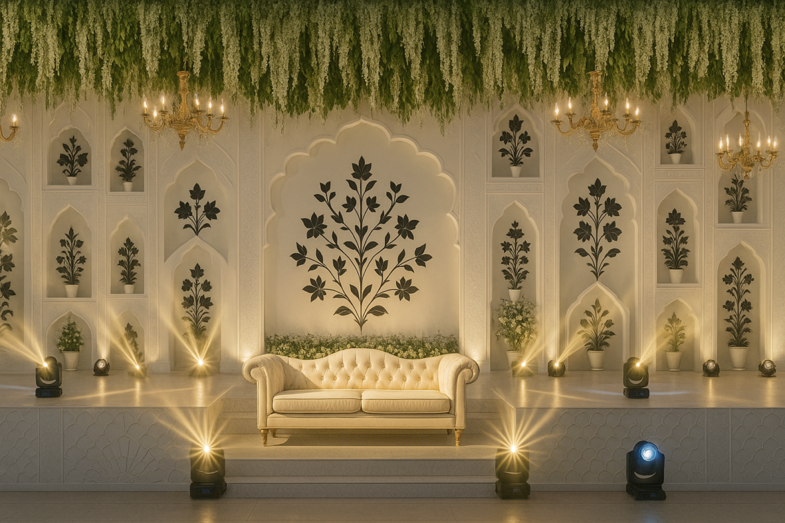 Elegant Wedding Stage Decor Ideas