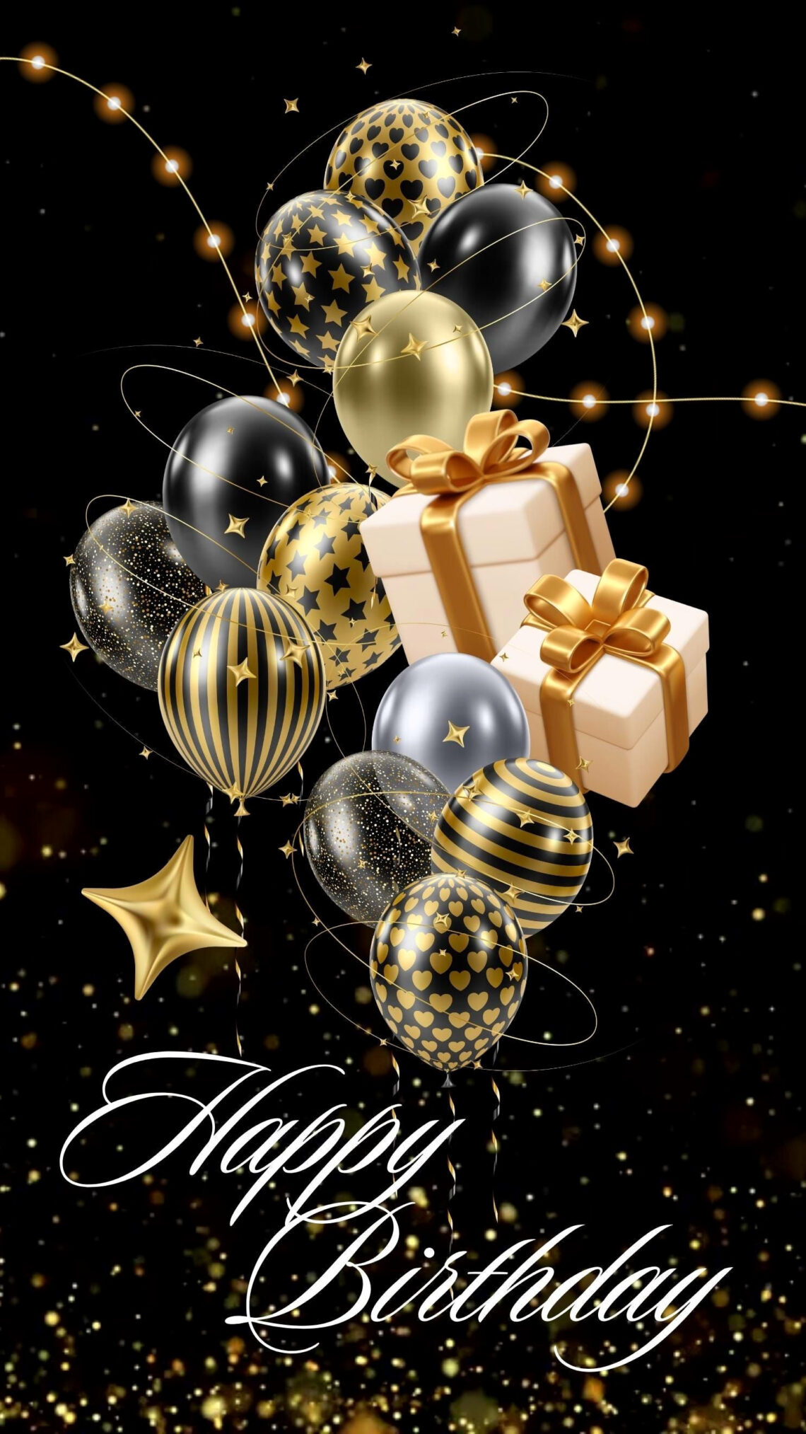 Animated Birthday Wishes: Customizable GIF & HD Wallpapers