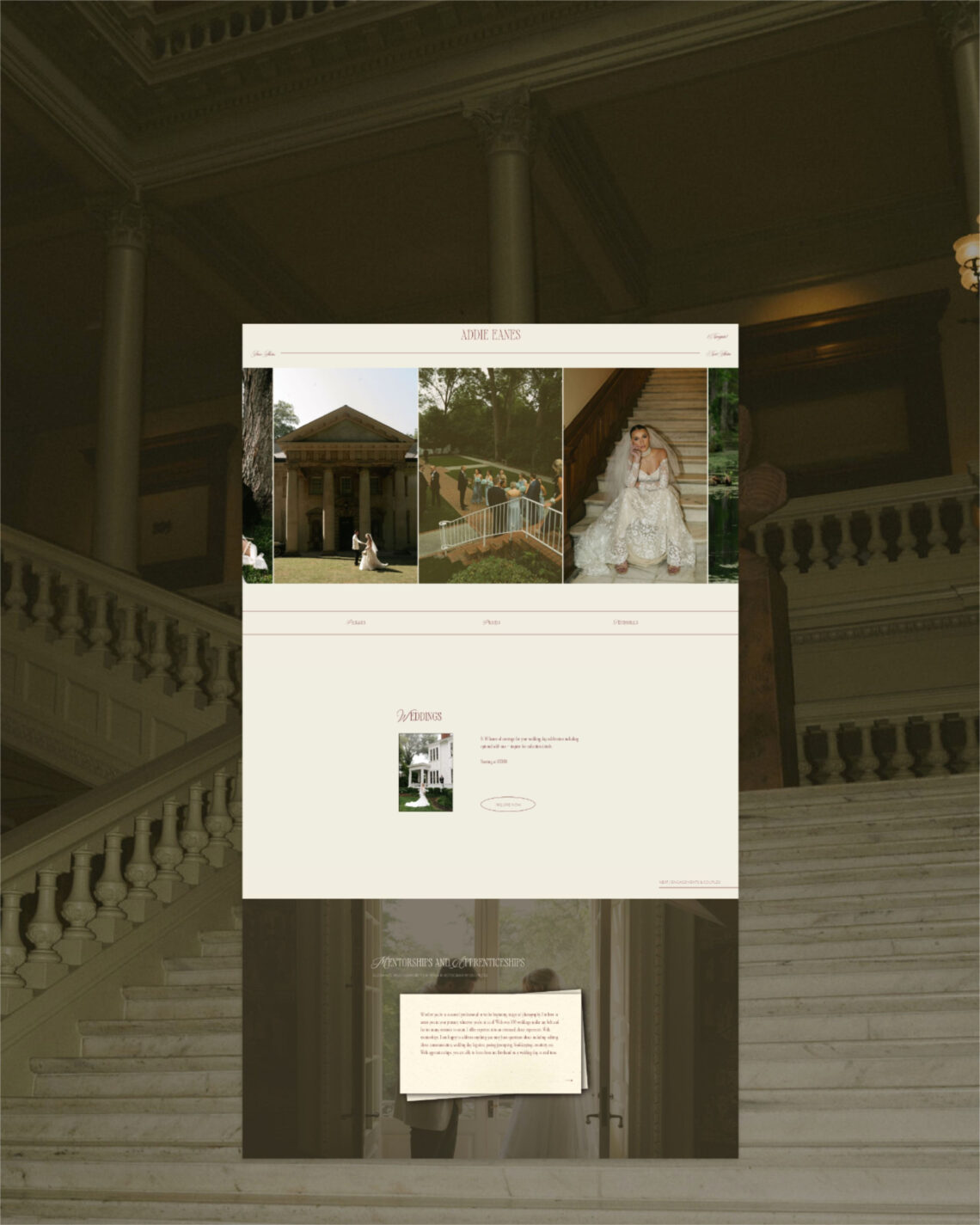 Romantic Luxury Wedding Website Design Ideas