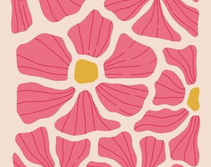 Bloom Your Space with Abstract Floral Art