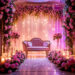3D Marvels: AI-Generated Wedding Hall Decorations