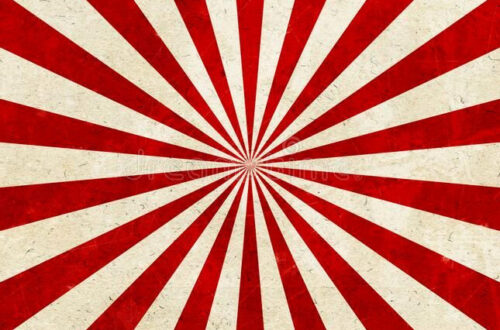 Bold Circus Patterns: Vintage Sunburst Backdrops for Your Next Project