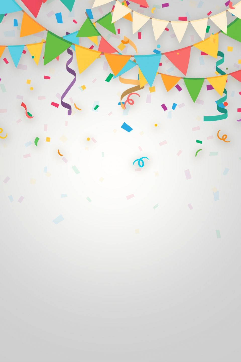 Free Holiday Birthday Bunting Backgrounds