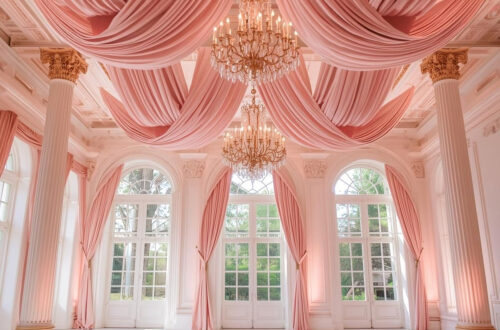 Dramatic Fabric Draping Ideas for Luxury Events