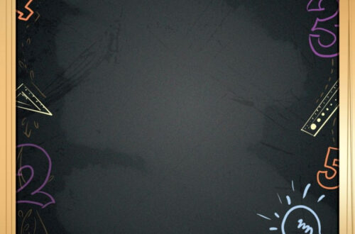 Free Hand-Painted Blackboard Backgrounds